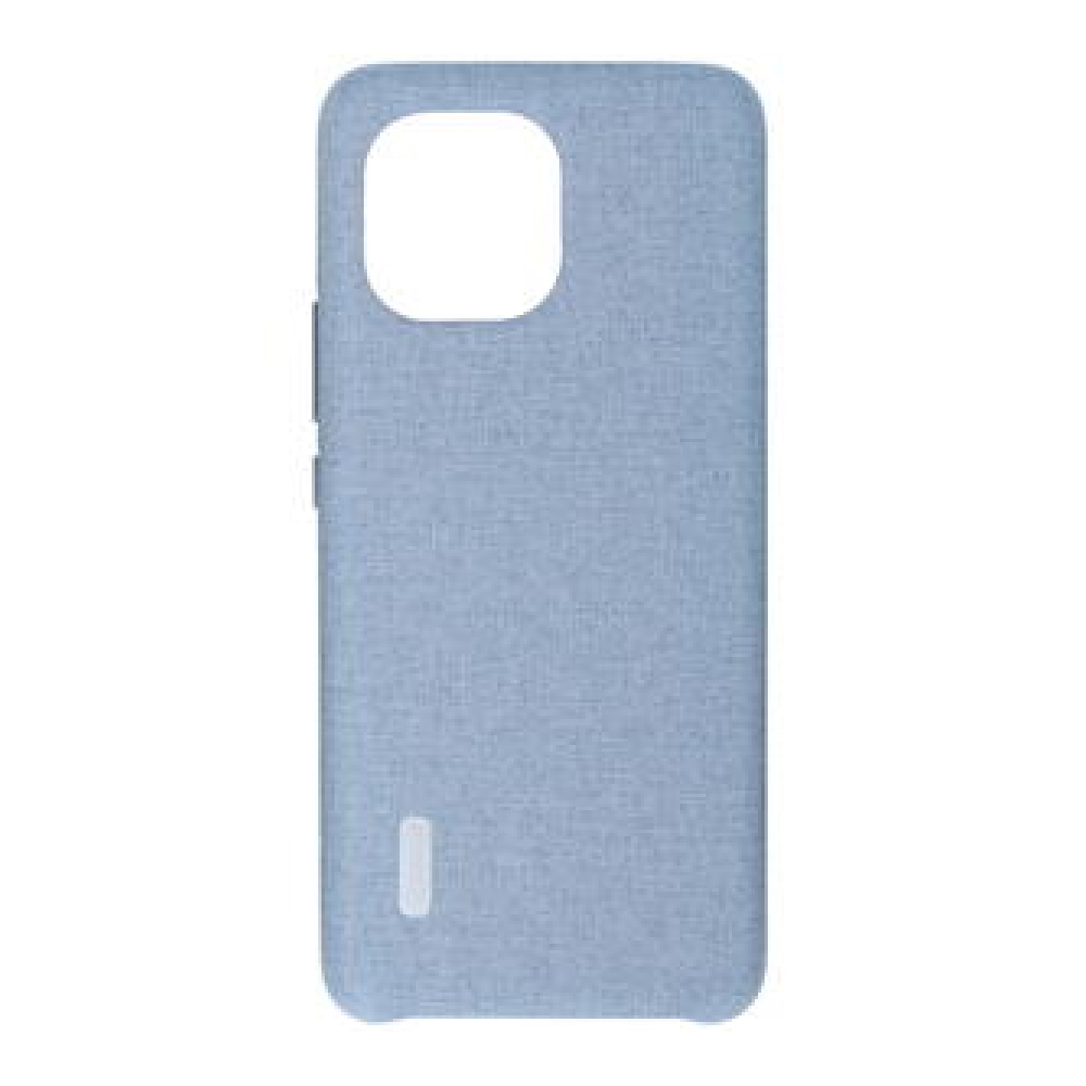 Чехол Xiaomi для Mi 11 Cloth Pattern Vegan Leather Case, синий